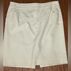 J. Crew Pencil Skirt in Cream